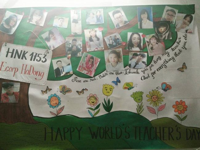 Bích báo lớp HNK1753