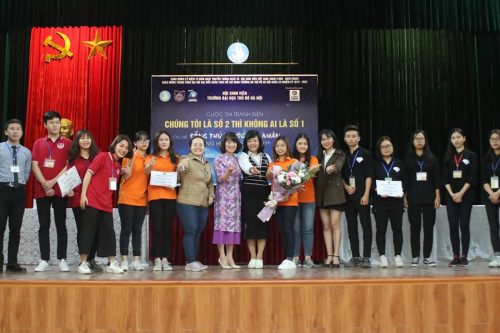 Ecorp tài trợ ĐH Thủ đô Hà Nội trong cuộc thi "Chúng tôi là số 2 thì không ai là số 1"